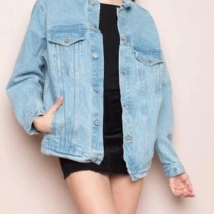 Brandy Melville oversized vintage denim jacket